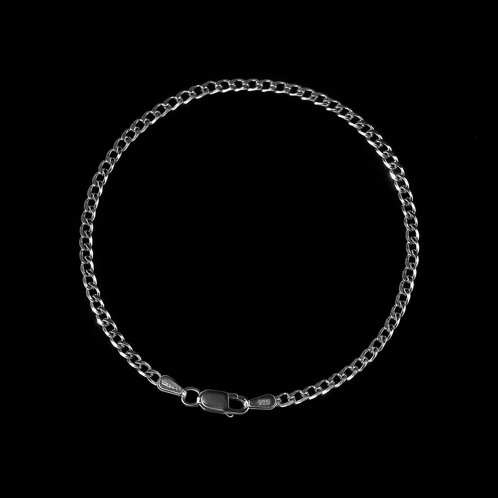 Pulsera Cubana - Plata 925