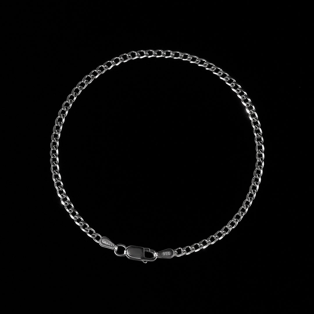 Pulsera Cubana - Plata 925