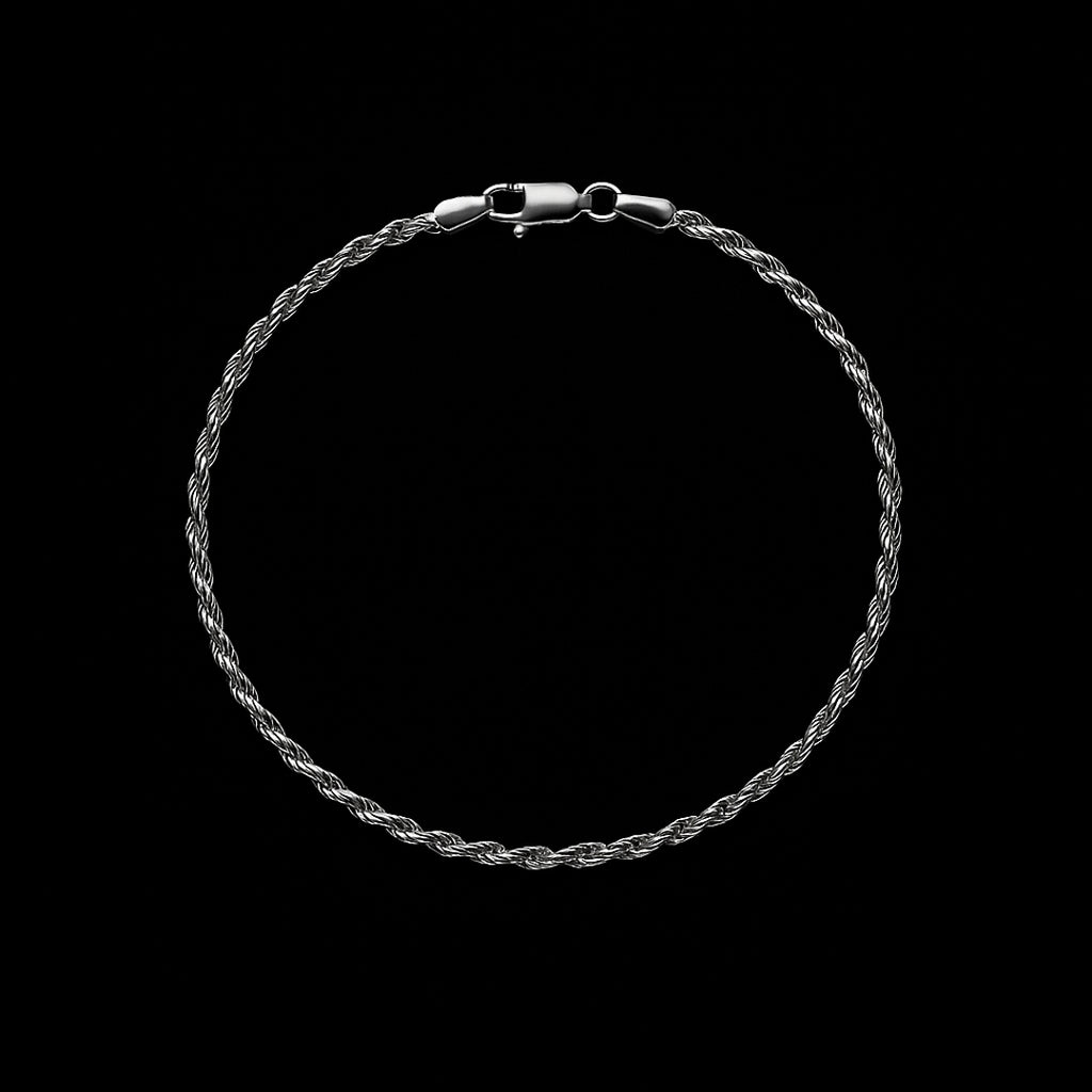 Pulsera Trenzada - Plata 925
