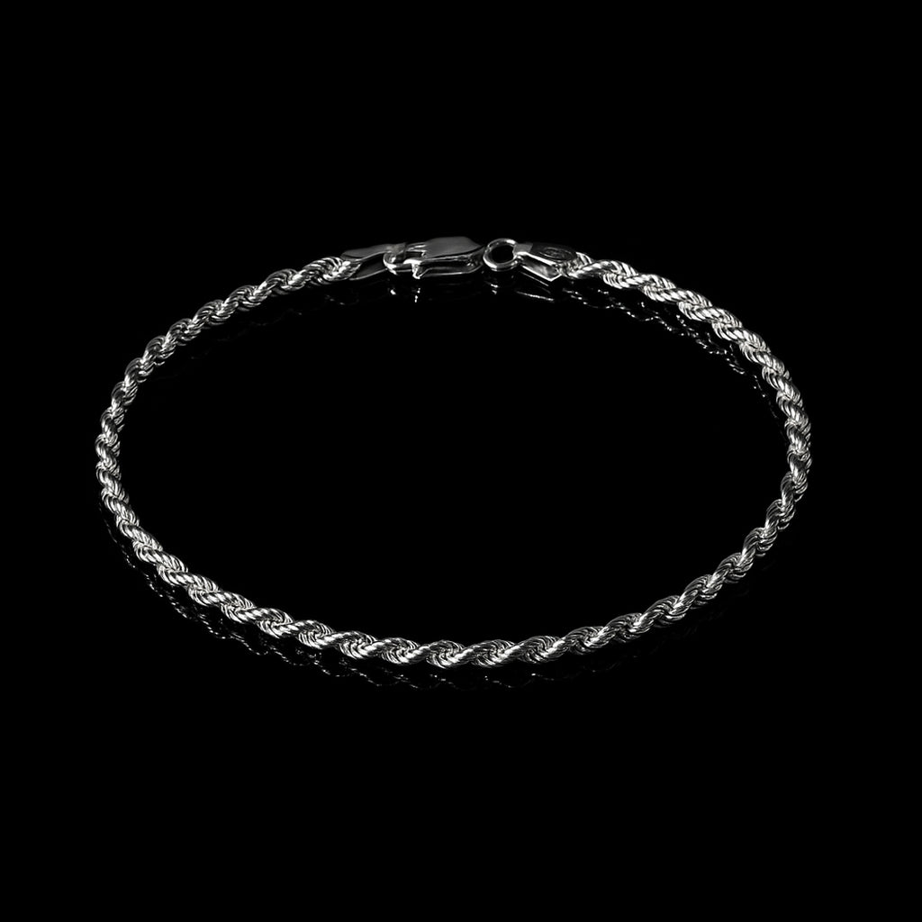 Pulsera Trenzada - Plata 925