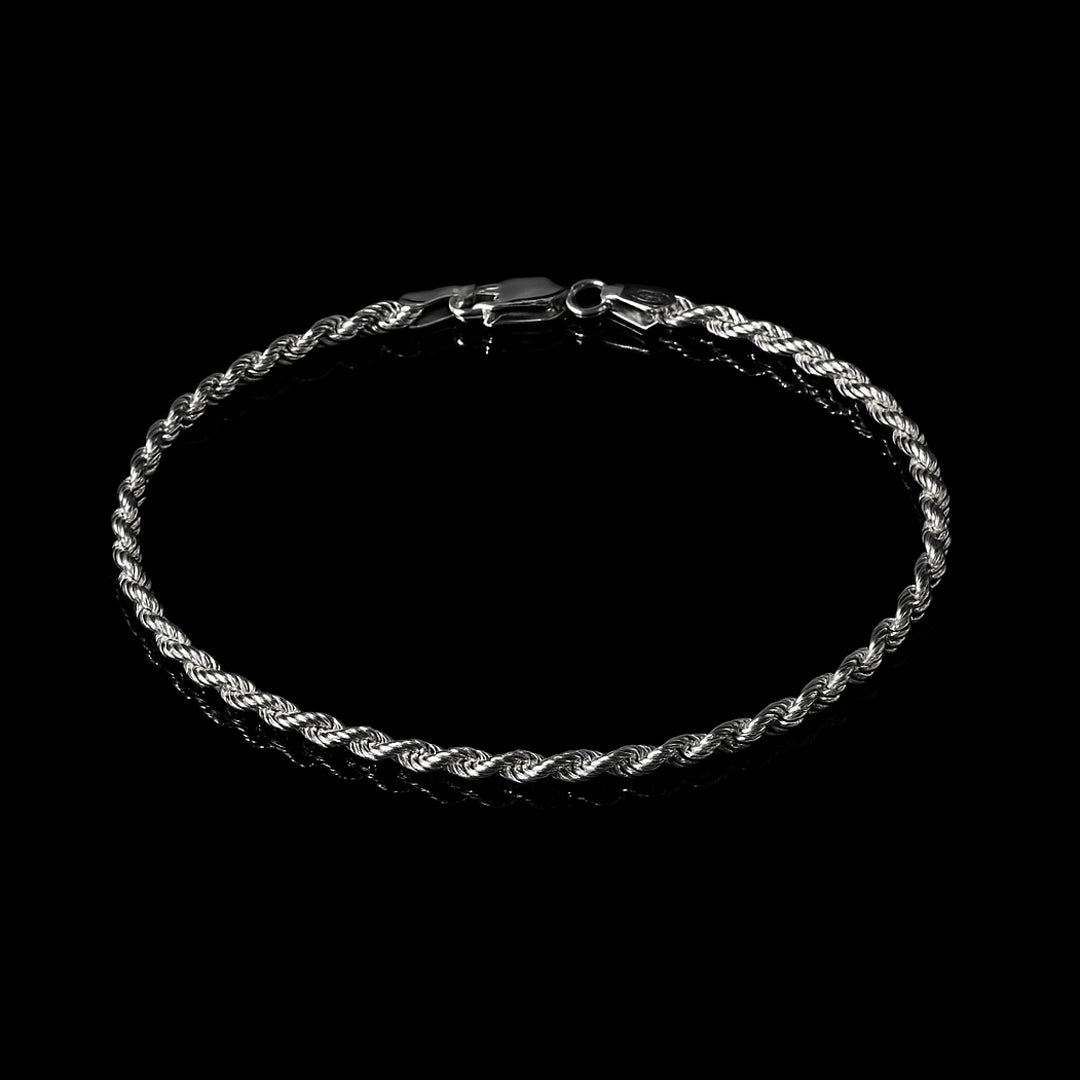 Pulsera Trenzada - Plata 925