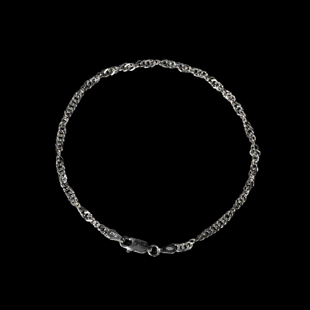 Pulsera Curb italiana - Plata 925