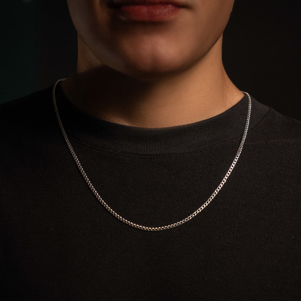 Cadena Cubana - Plata 925