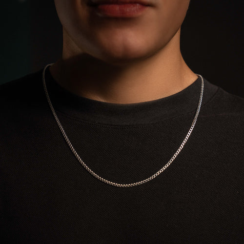 Cadena Cubana - Plata 925