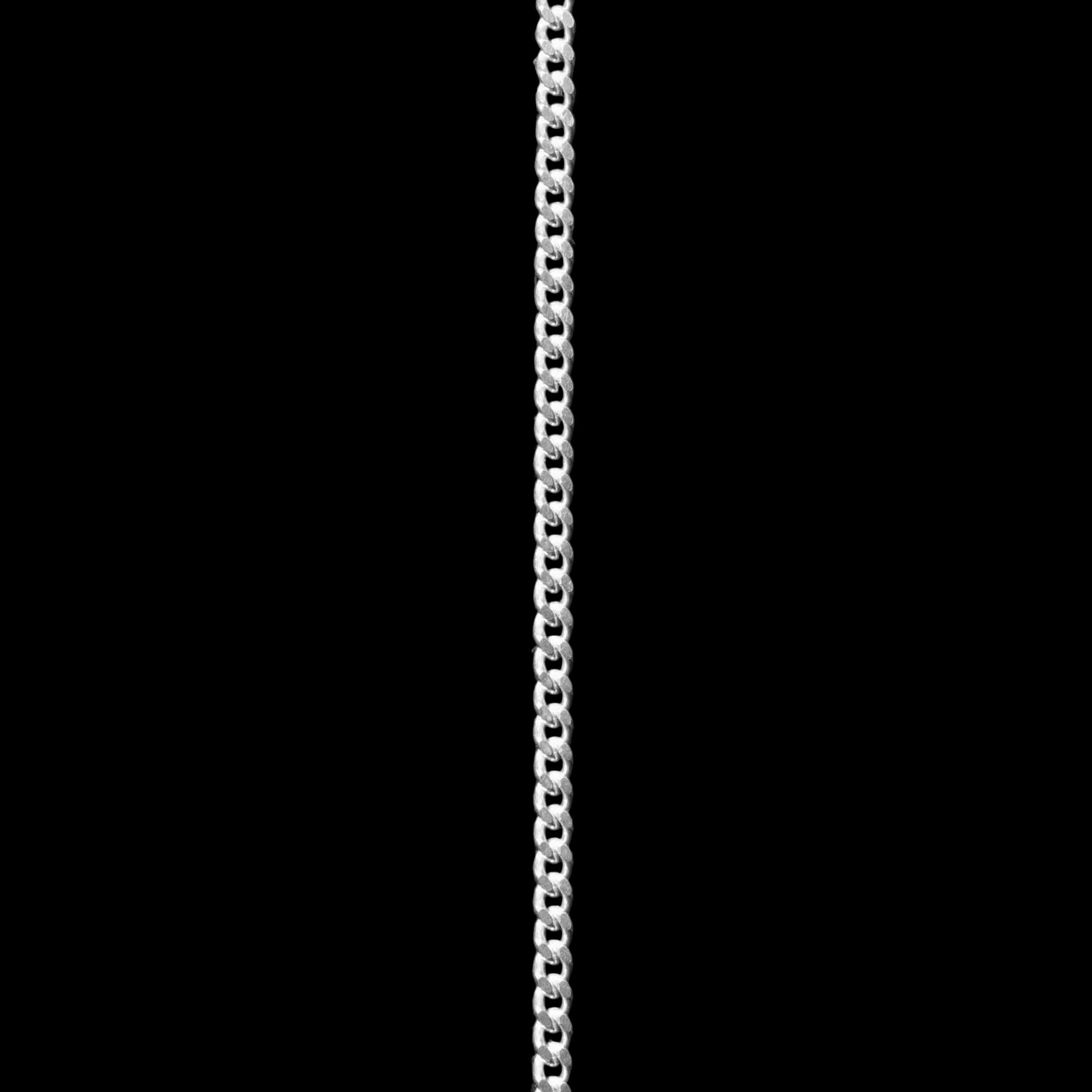 Cadena Cubana fina - Plata 925